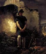 Horace Vernet Soldier-Labourer china oil painting reproduction